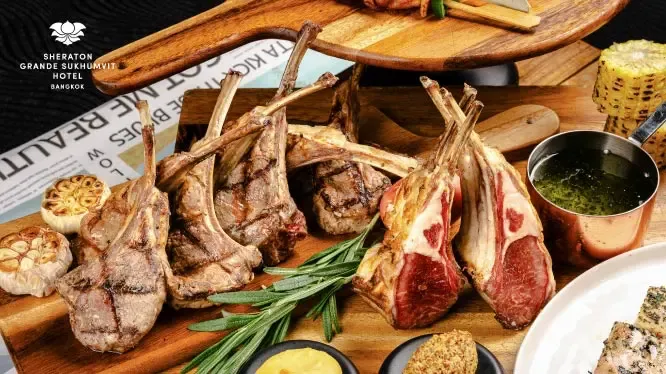 ห้องอาหารโรงแรม โรงแรมเชอราตัน แกรนด์ สุขุมวิท - ออร์คิด คาเฟ่ (Orchid Café)